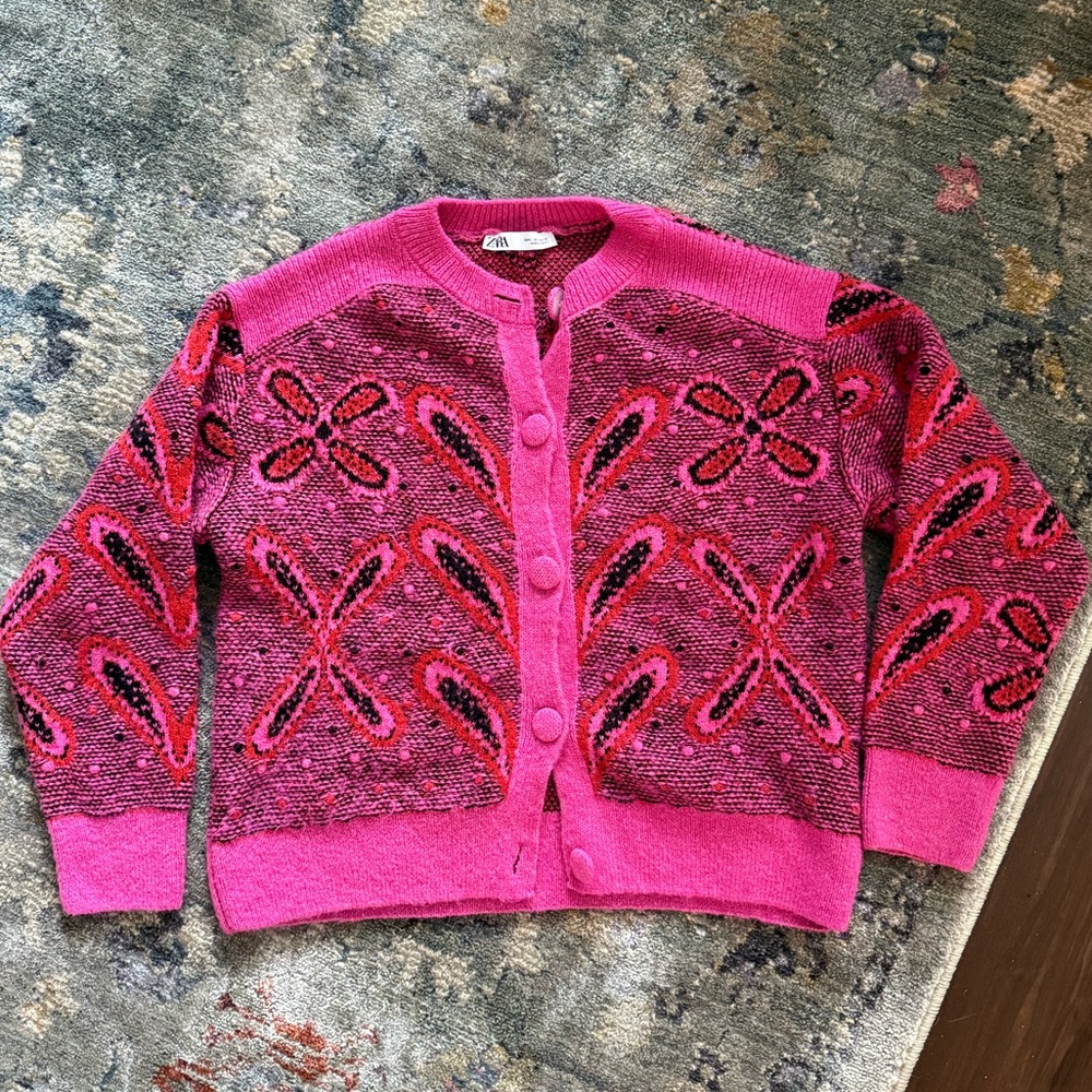 Zara Pink Cardigan